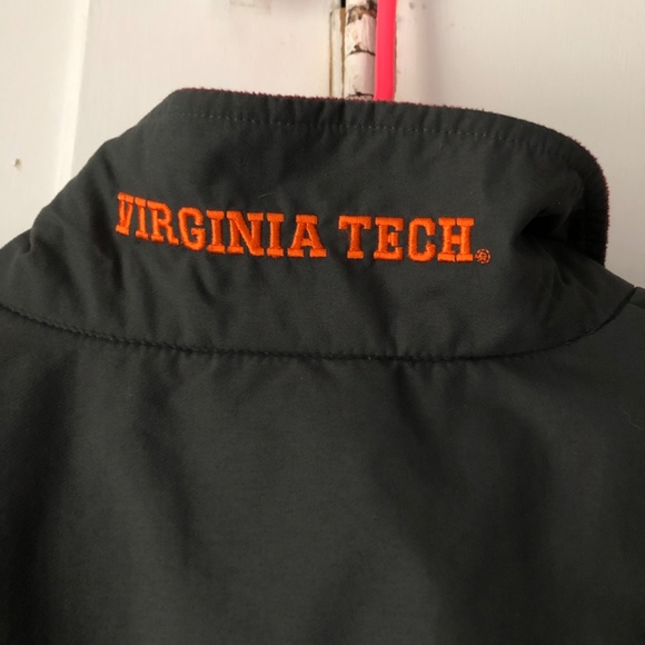 Virginia Tech Hokies Columbia Fleece Coat Jacket - Picture 3 of 4
